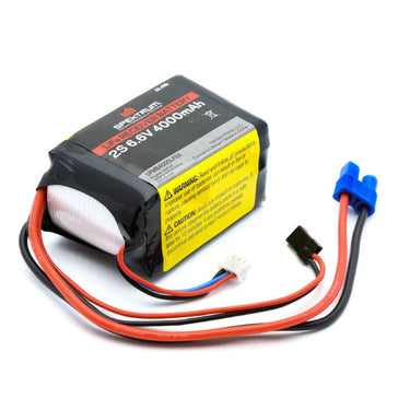 Spektrum SPMB4000LFRX 4000mah 2S 6.6v LiFE Receiver Battery